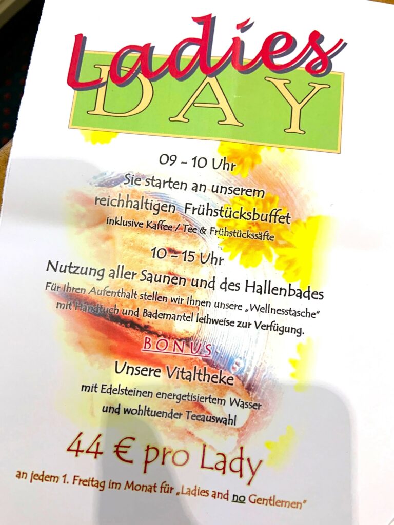 Ladies Day - wieder im April!